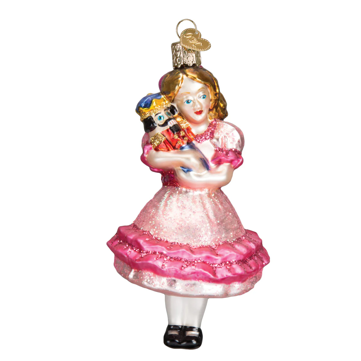 Clara Glass Christmas Ornament by Old World Christmas - Image 3