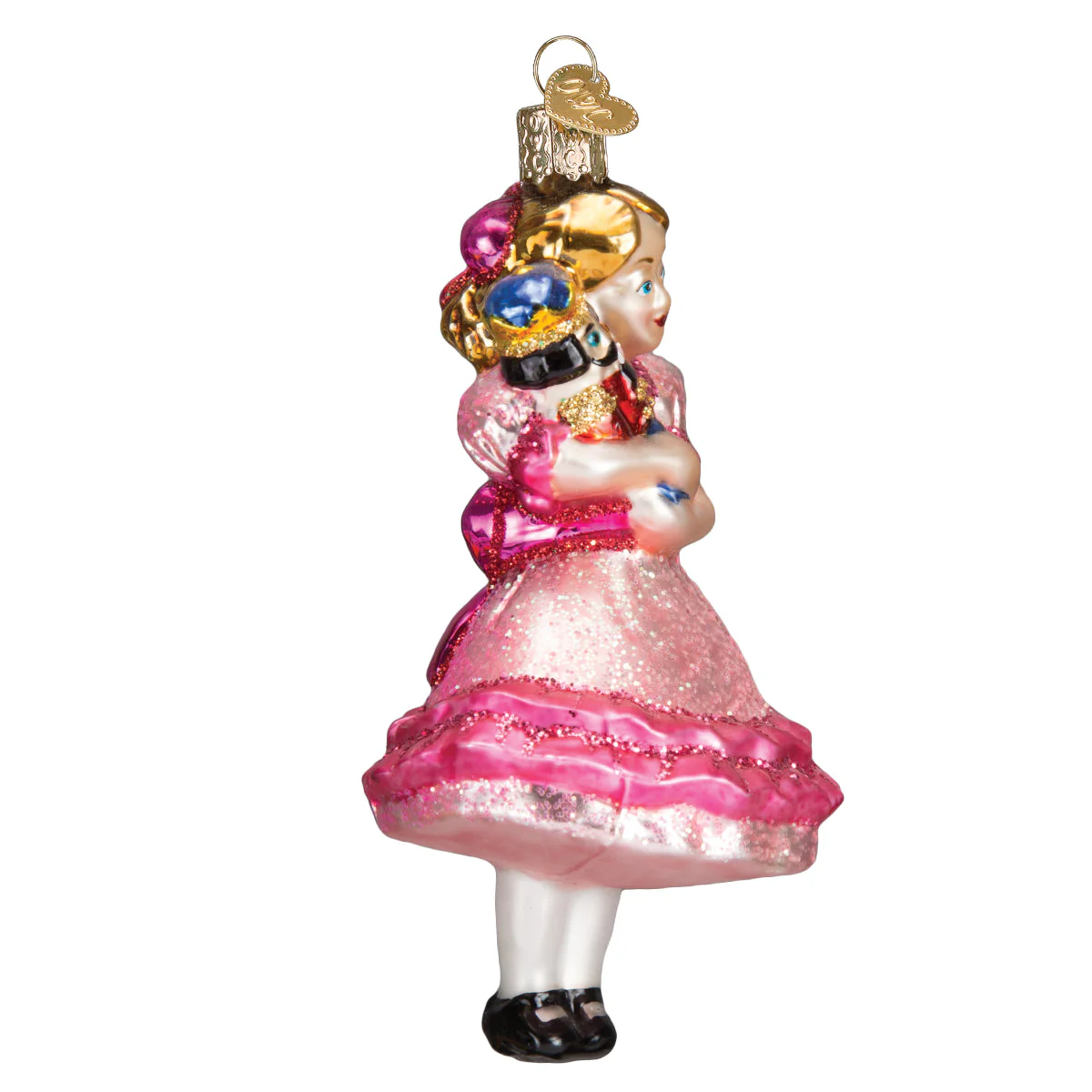 Clara Glass Christmas Ornament by Old World Christmas - Image 4
