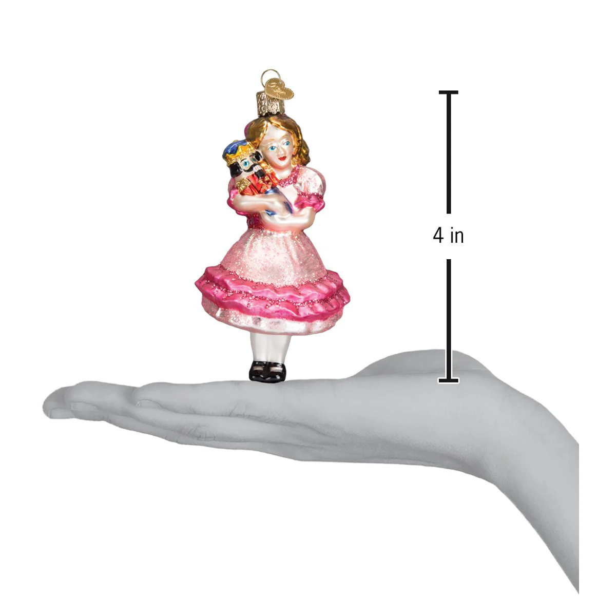 Clara Glass Christmas Ornament by Old World Christmas - Image 5