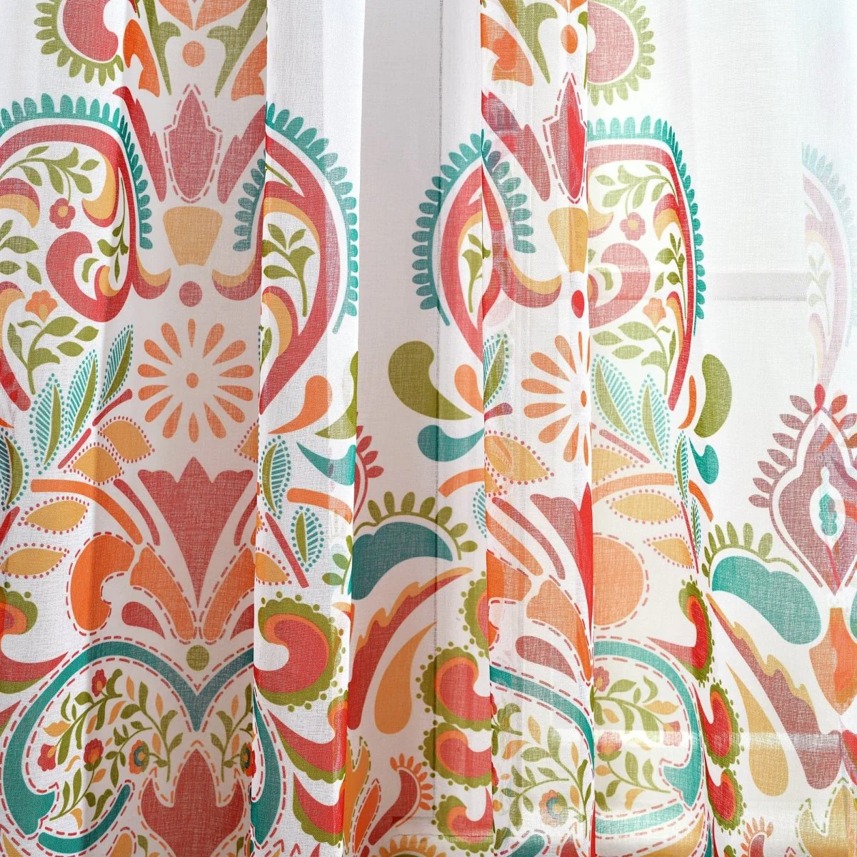 Clara Sheer Window Curtain Panel Set - Image 4
