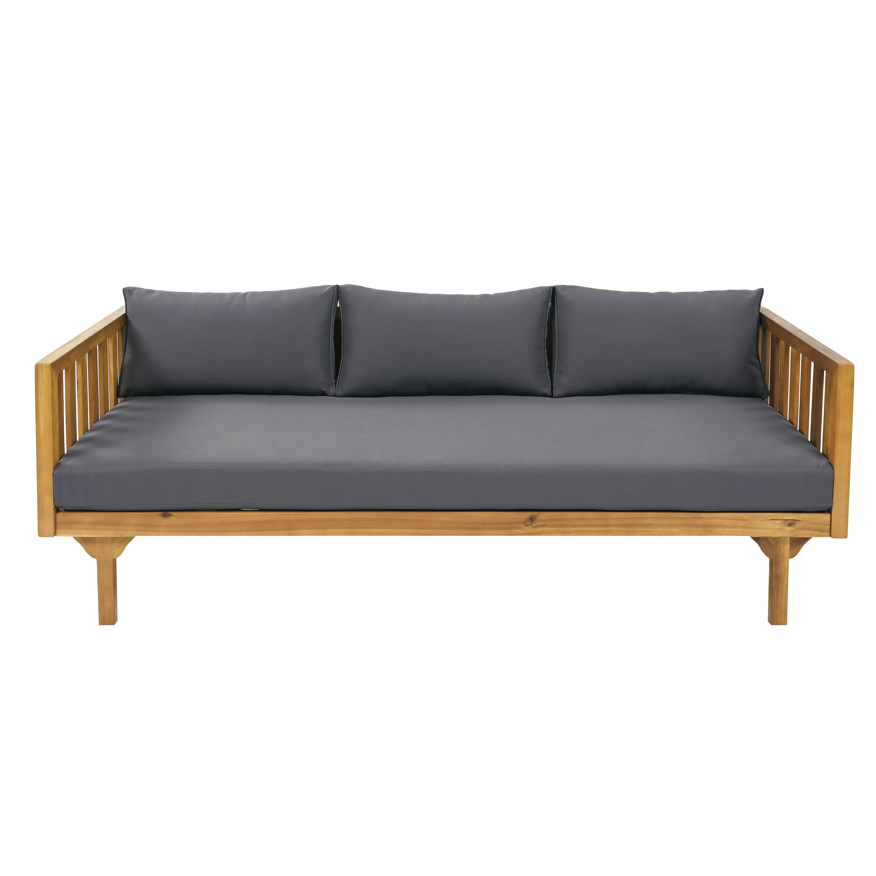 Claremont 3 Seater Daybed + Acacia Wood Patio Table - Image 5