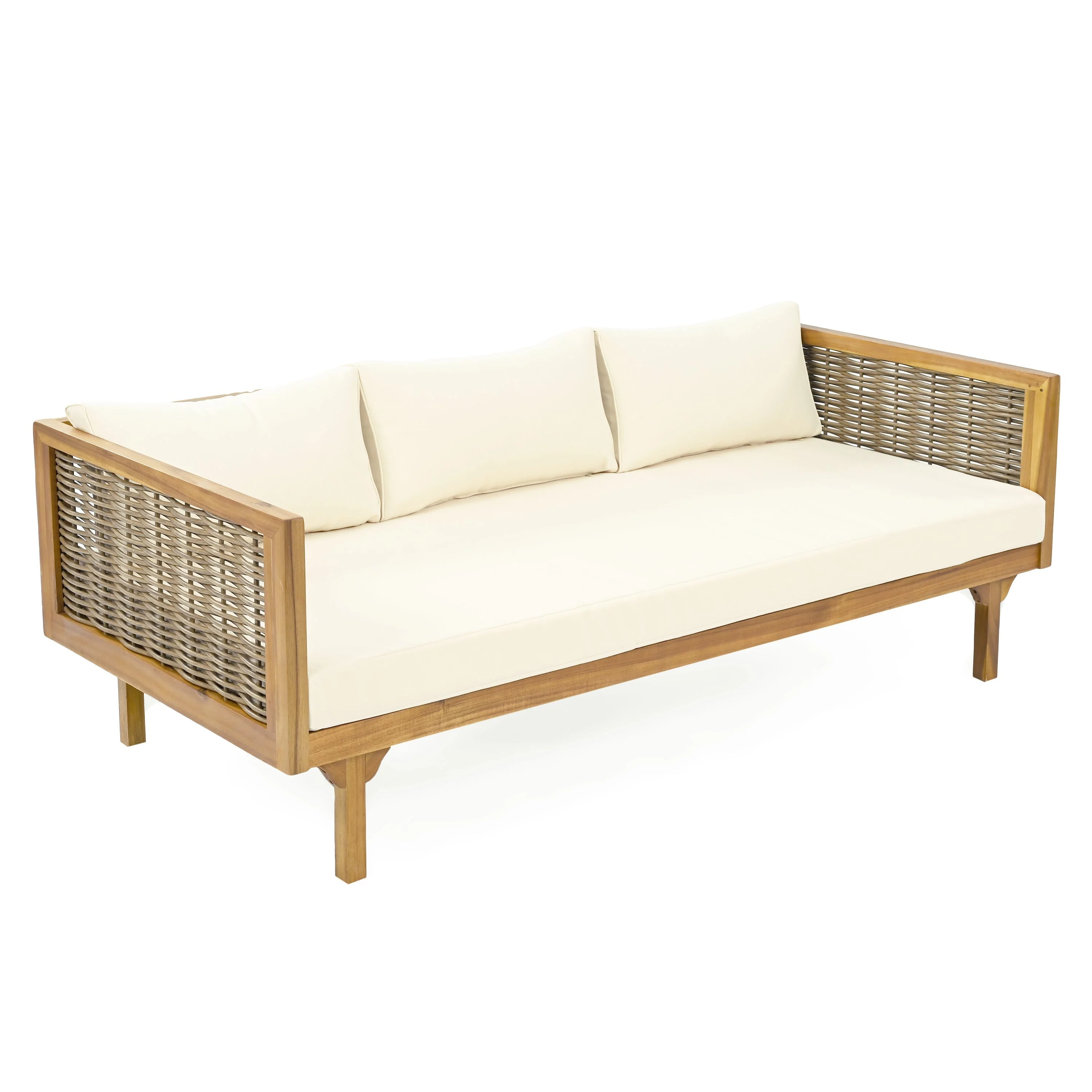 Claremont 3-Seater Daybed and Acacia Wood Patio Table - Image 7