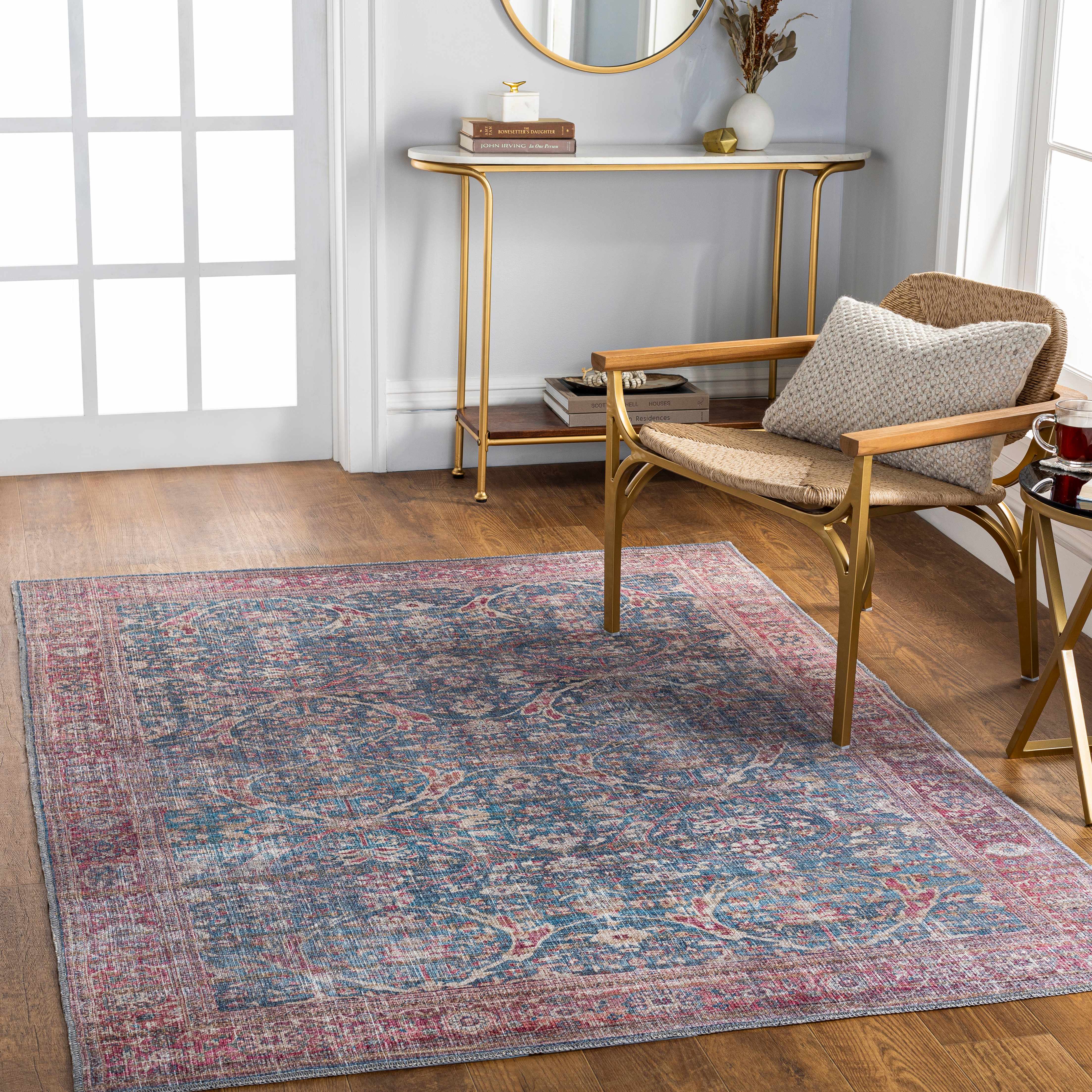 Clarin Washable Area Rug - Clearance - Image 2