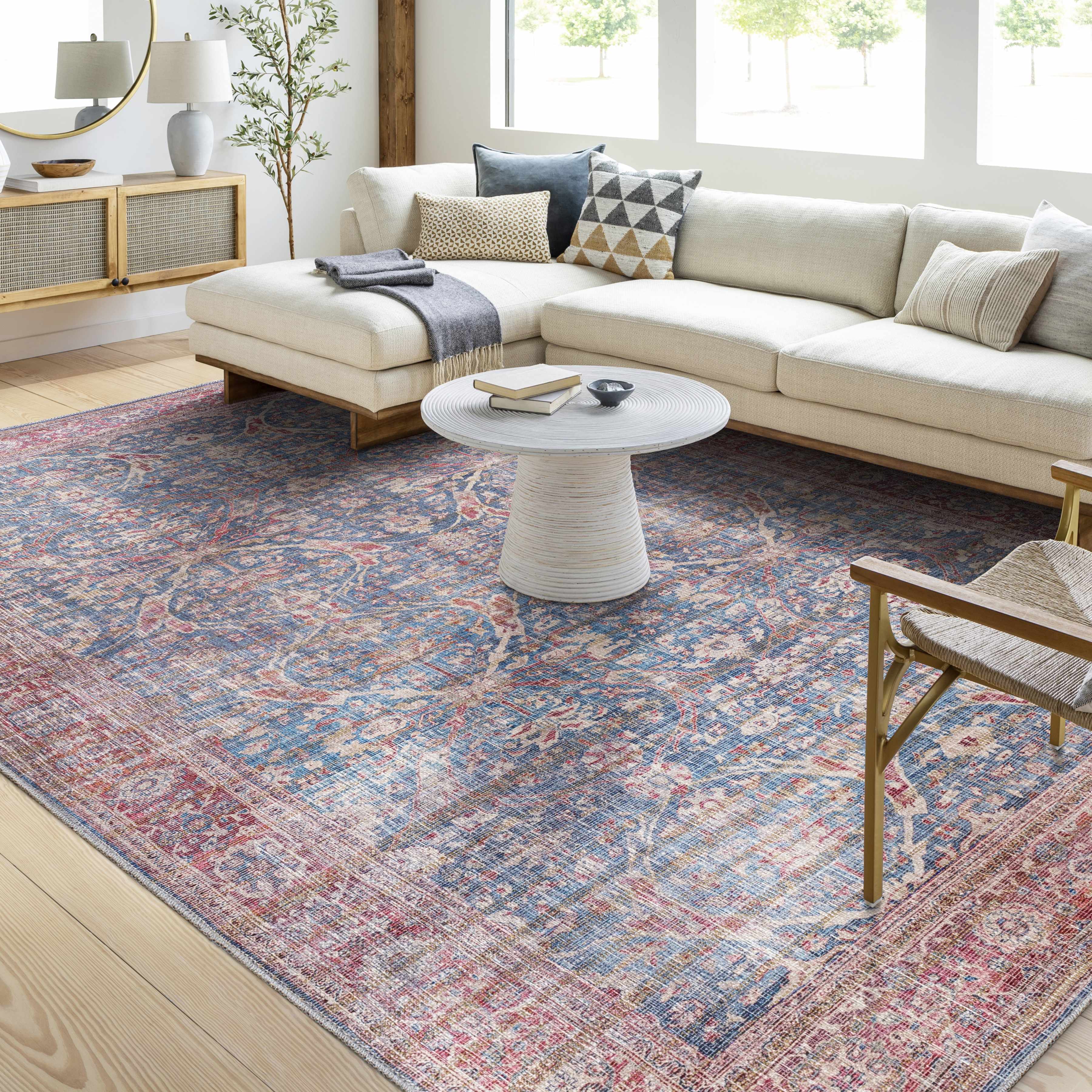 Clarin Washable Area Rug - Clearance - Image 5