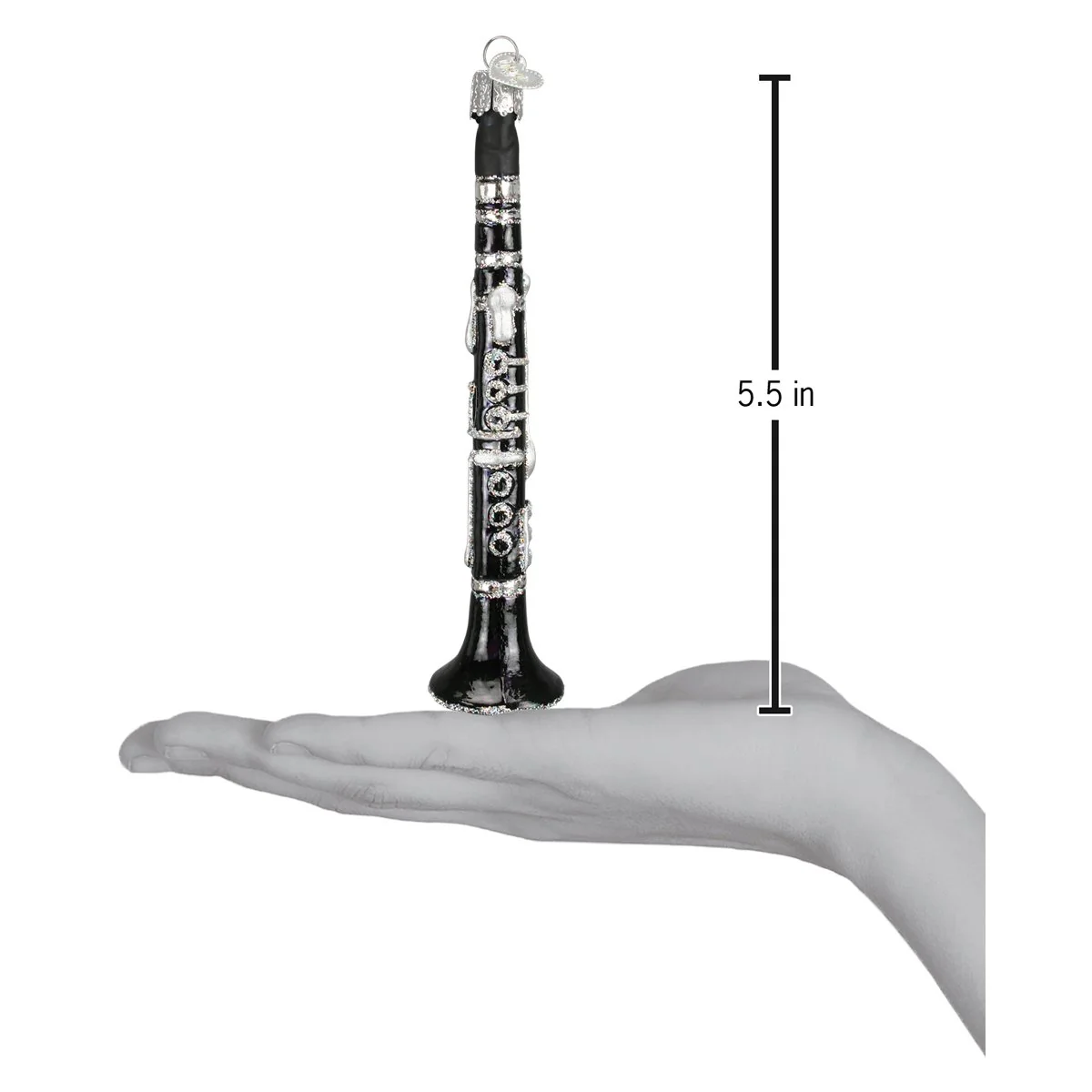 Clarinet Ornament 5.5 Inch by Old World Christmas - Image 4