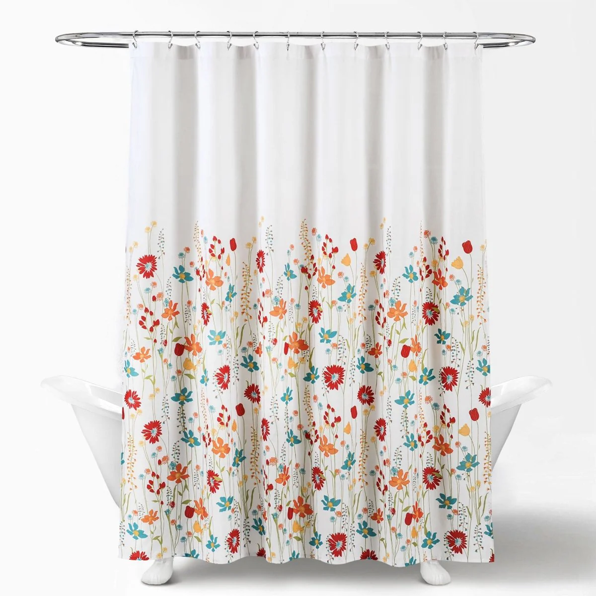 Clarissa Floral Shower Curtain - Image 3