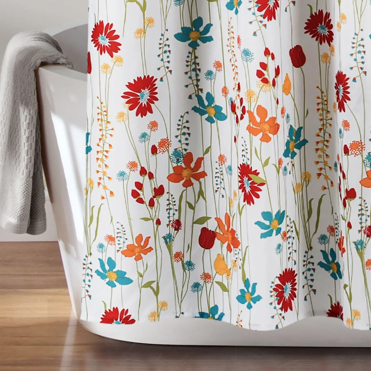 Clarissa Floral Shower Curtain - Image 7