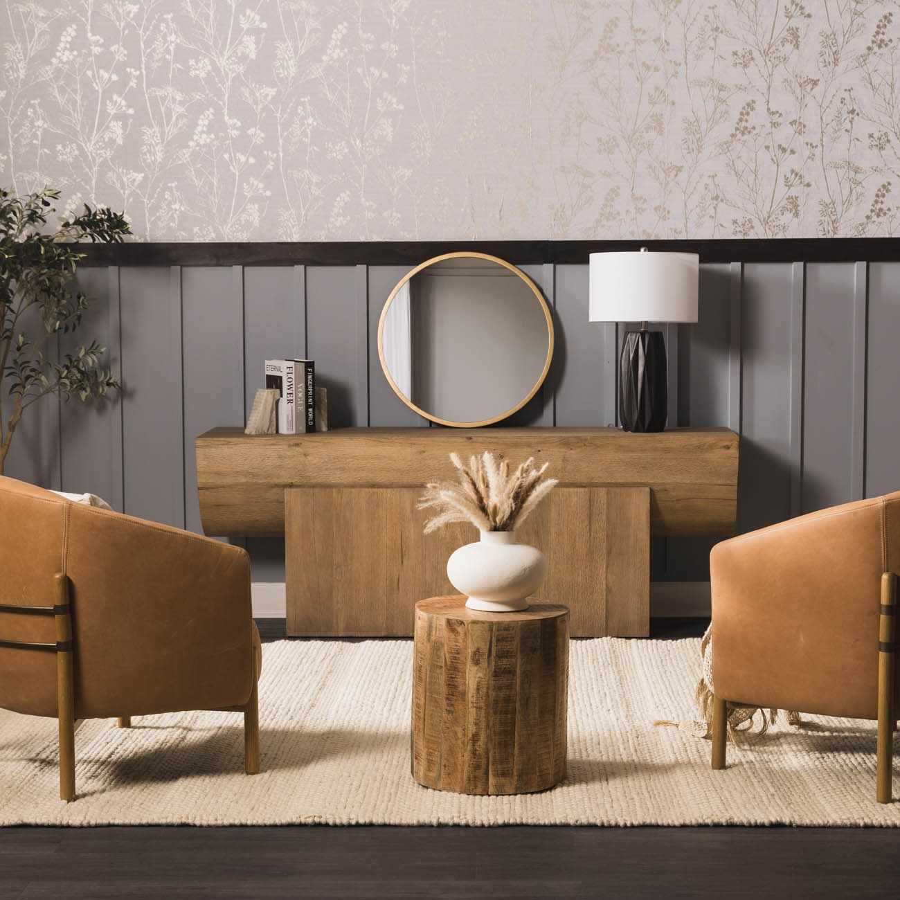 Clarke Beige Textured Wool Rug - Image 15