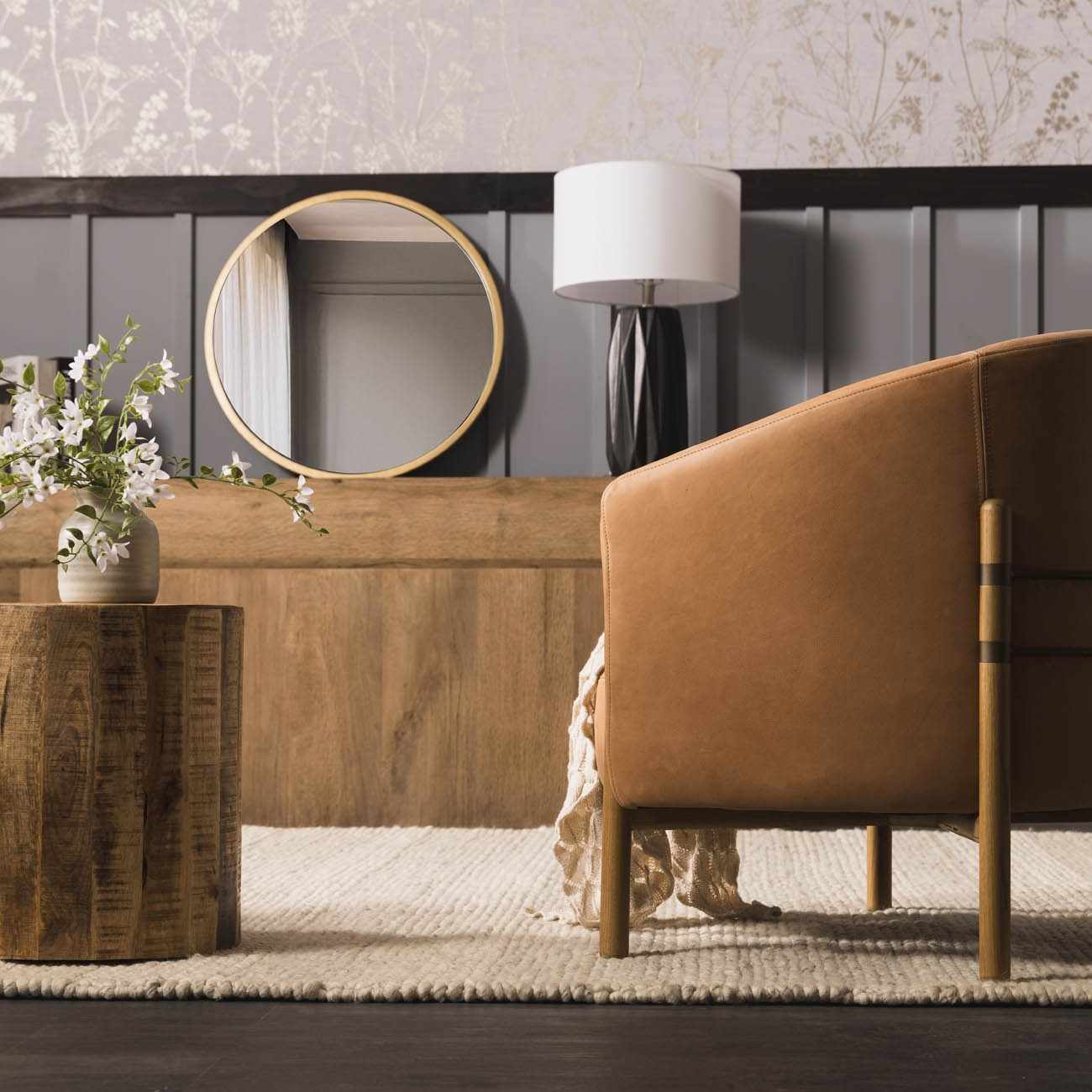 Clarke Beige Textured Wool Rug - Image 22
