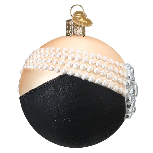 Classic Audrey Round Ornament - Image 5