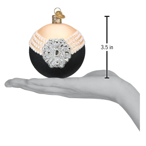 Classic Audrey Round Ornament - Image 6