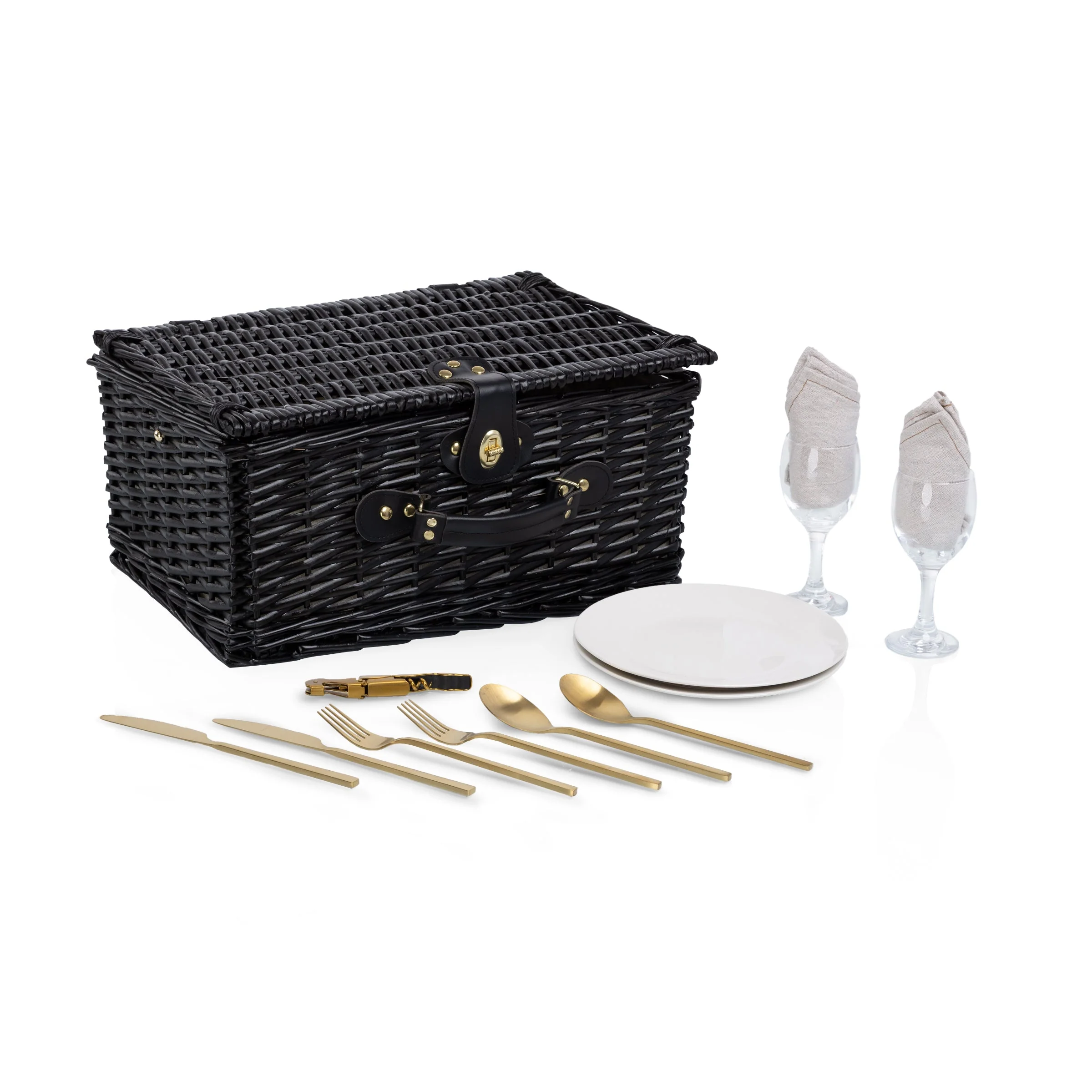 Classic Picnic Basket for 2 - Image 2