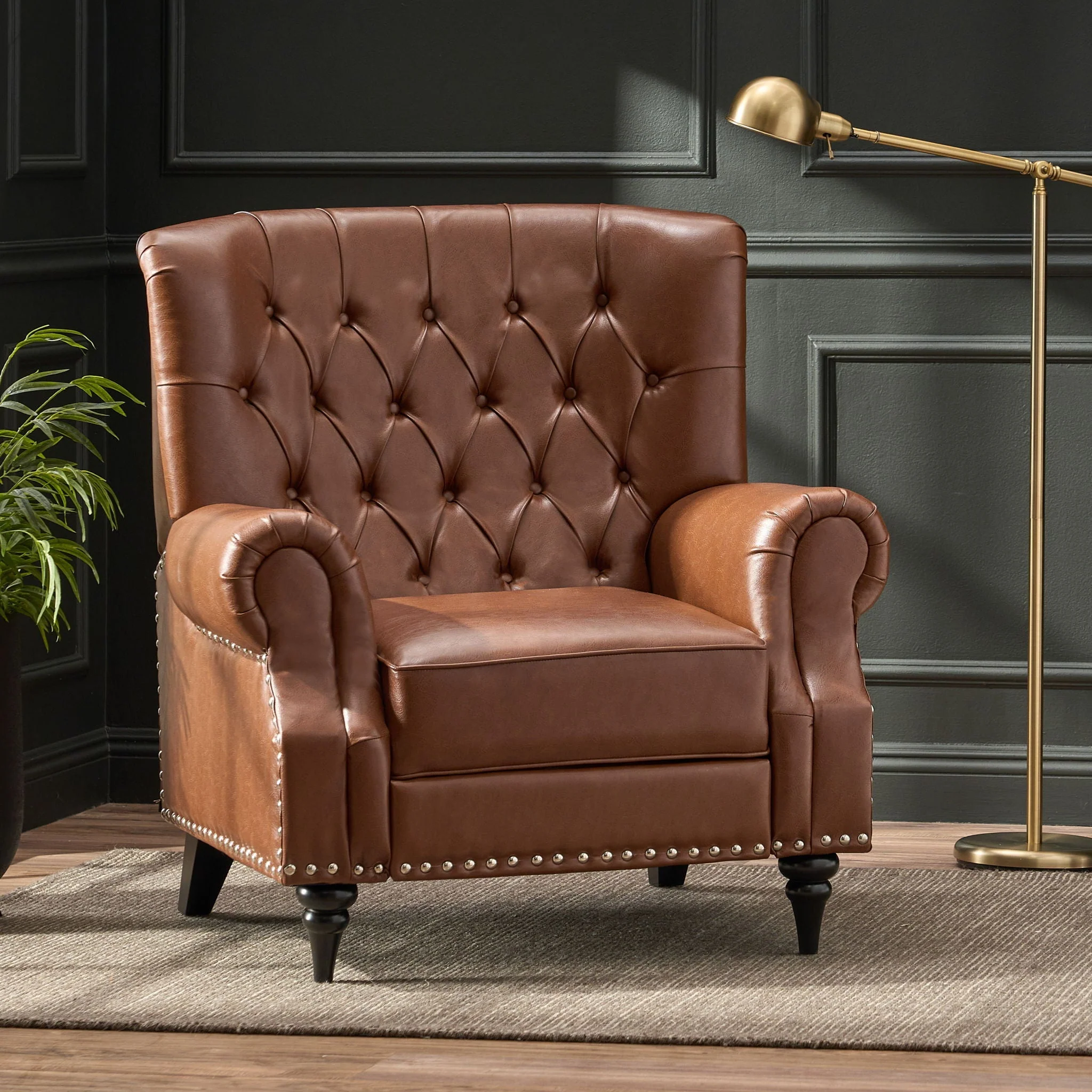 Classic Style Push Back Chair - Image 4