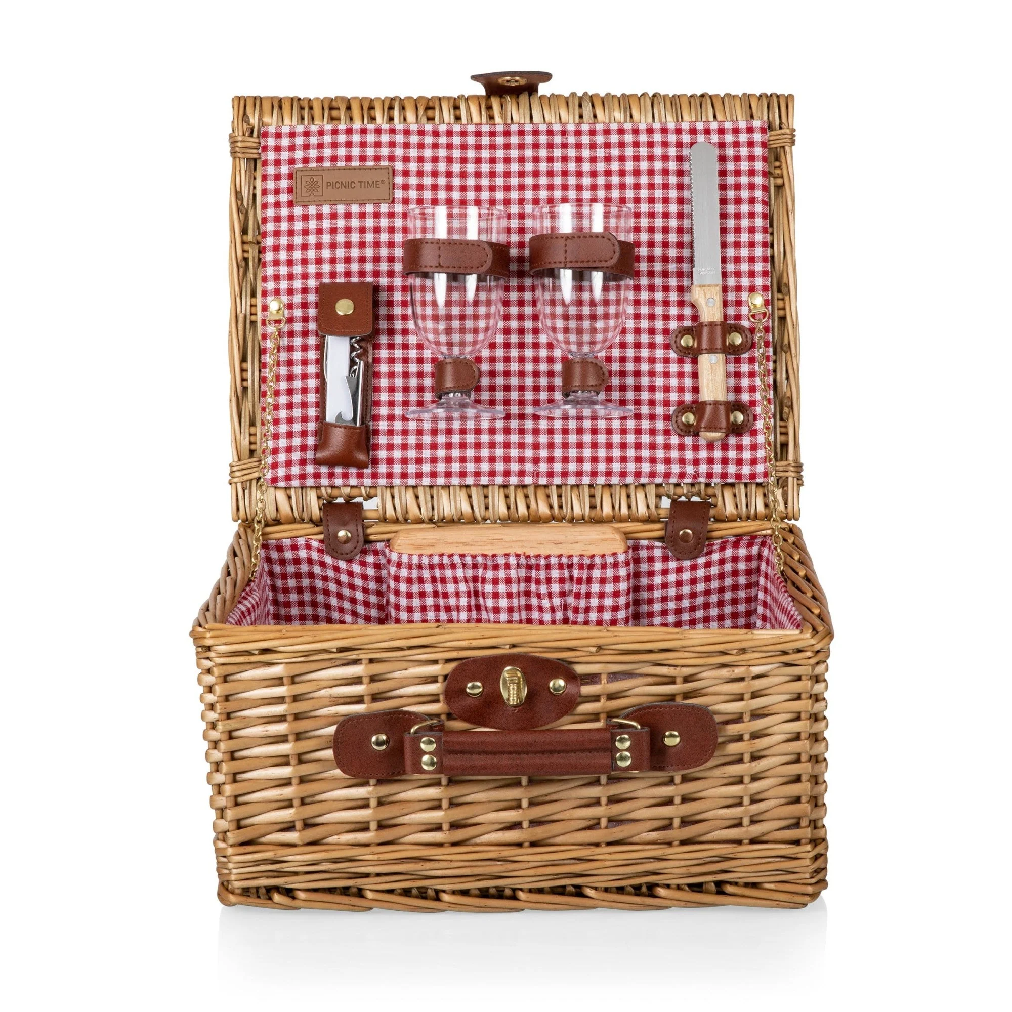 Classic Wine & Cheese Picnic Basket - Image 3