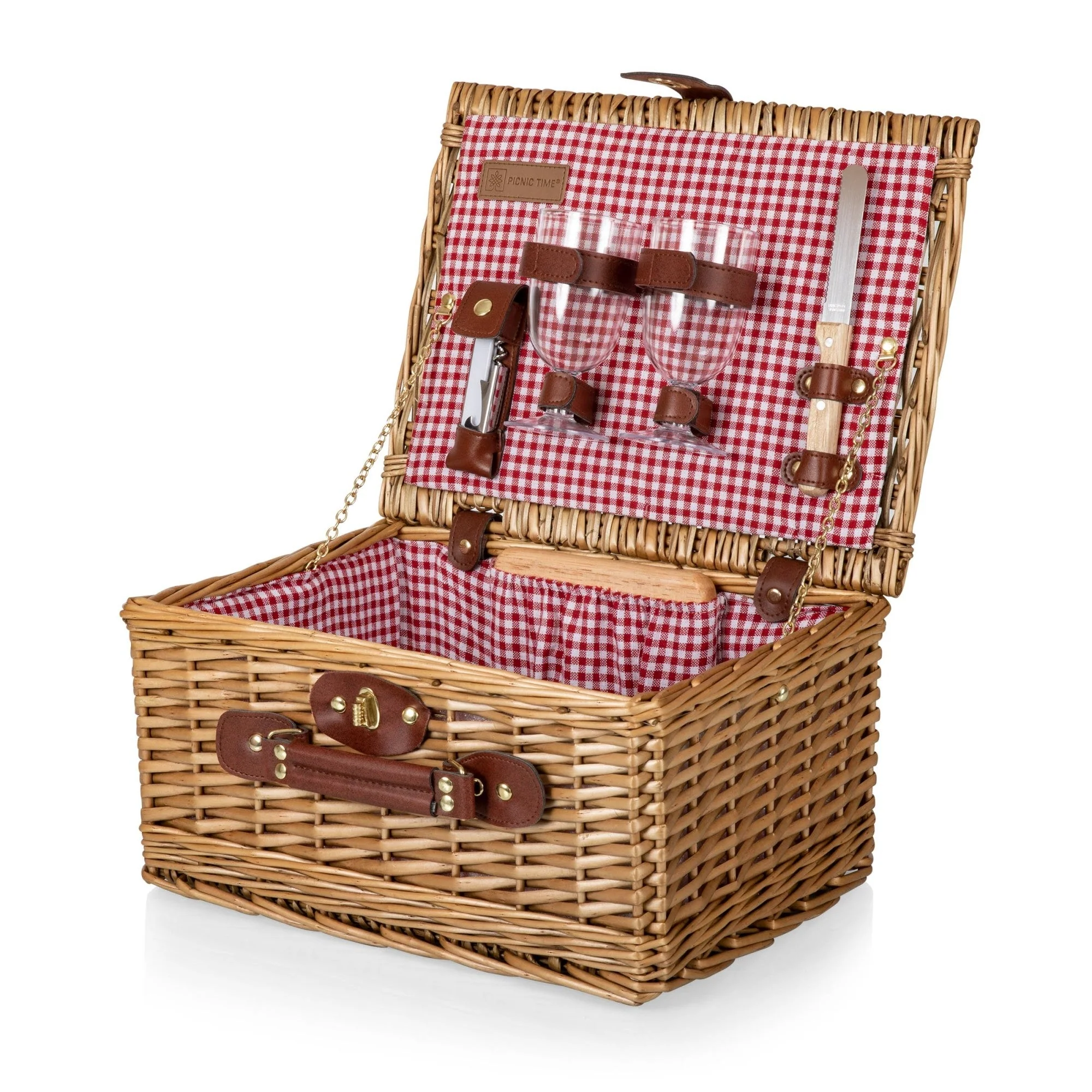 Classic Wine & Cheese Picnic Basket - Image 6