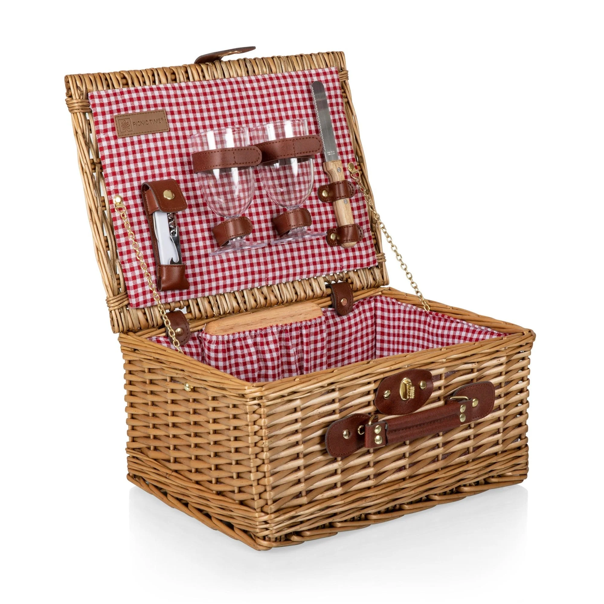 Classic Wine & Cheese Picnic Basket - Image 7