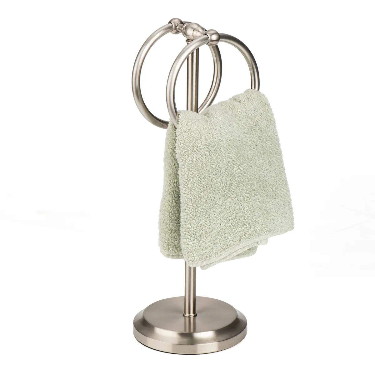 Classical Double Ring Design Fingertip Towel Holder - Image 10