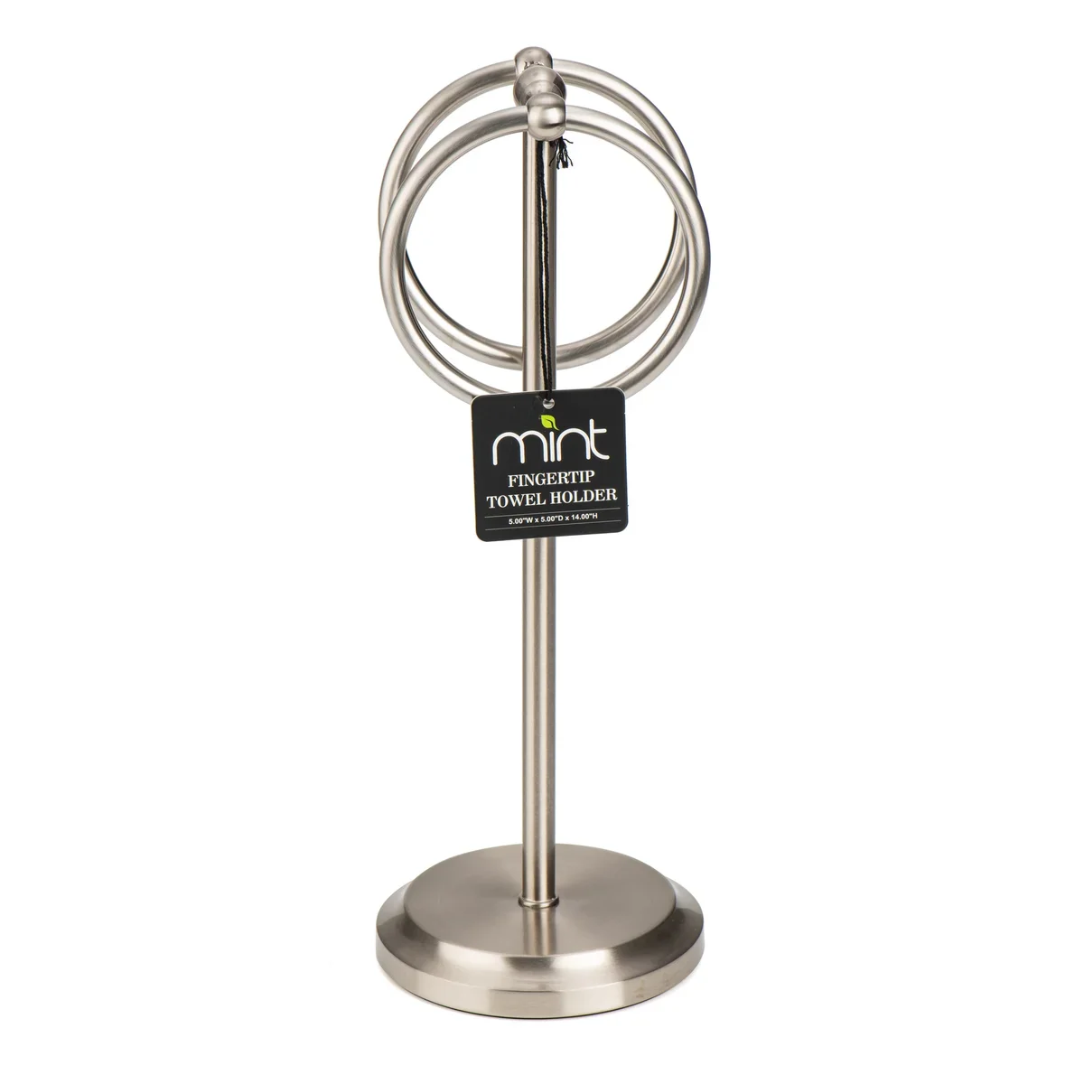 Classical Double Ring Design Fingertip Towel Holder - Image 12
