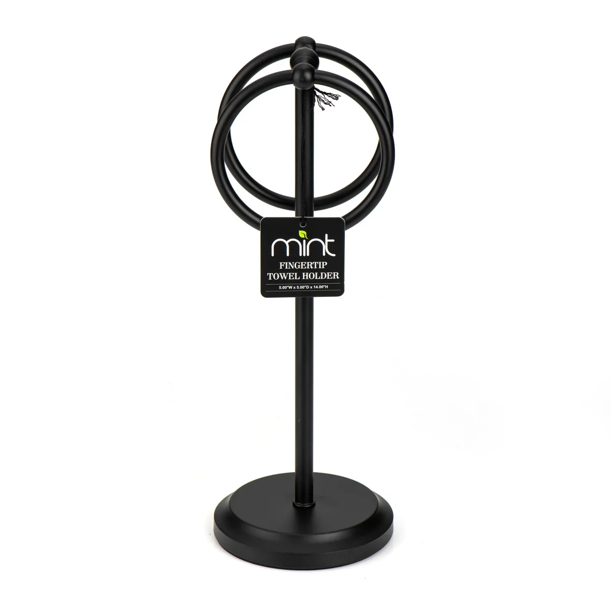 Classical Double Ring Design Fingertip Towel Holder - Image 8