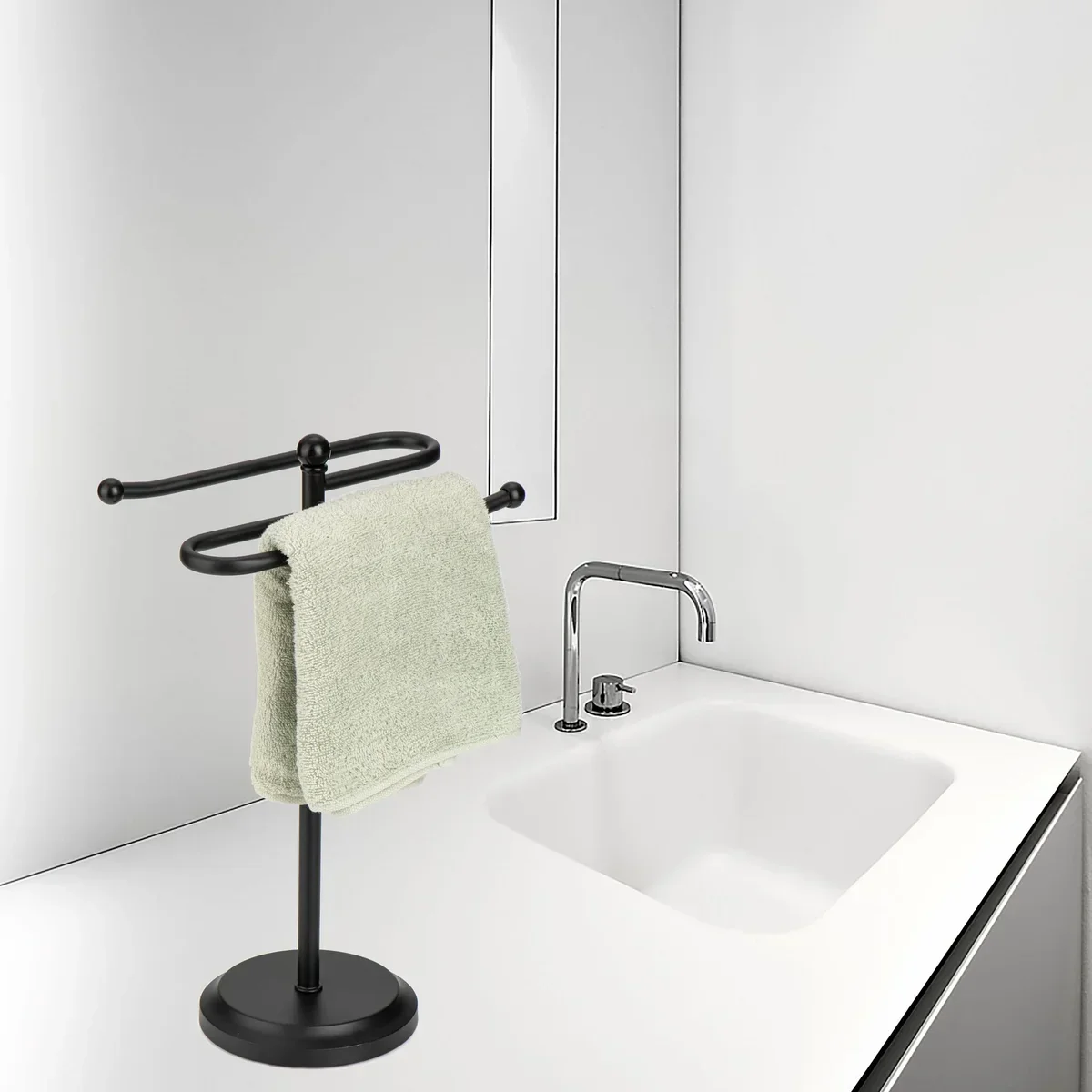 Classical S Design Fingertip Towel Holder - Image 11