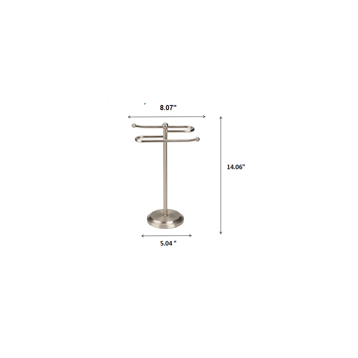 Classical S Design Fingertip Towel Holder - Image 5
