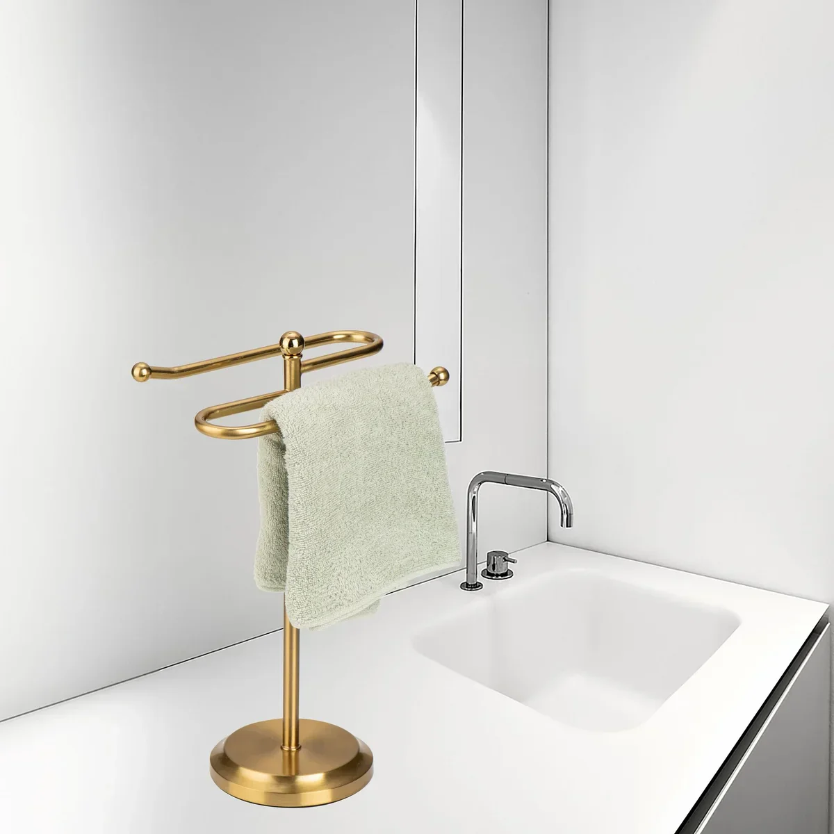 Classical S Design Fingertip Towel Holder - Image 7