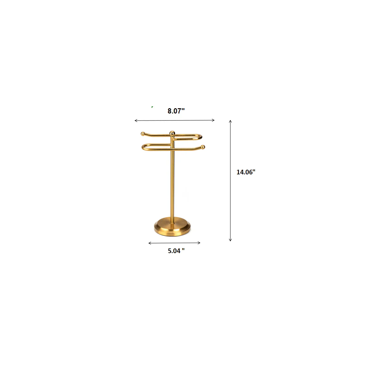 Classical S Design Fingertip Towel Holder - Image 9