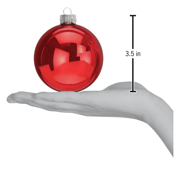 Classics Balls - 3.5" 6 Count Ornament - Image 2