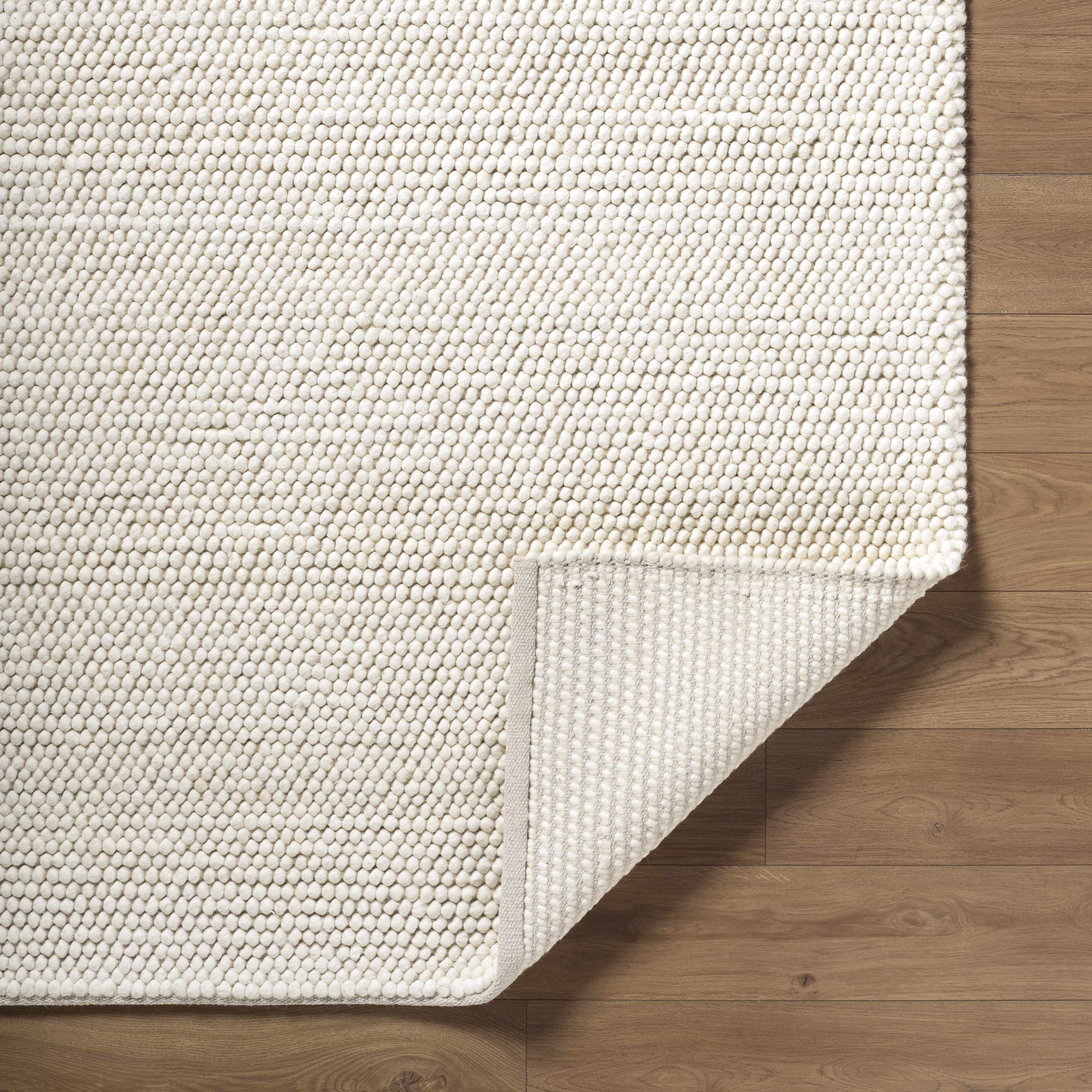 Clayne Beige Premium Wool Area Rug - Image 5
