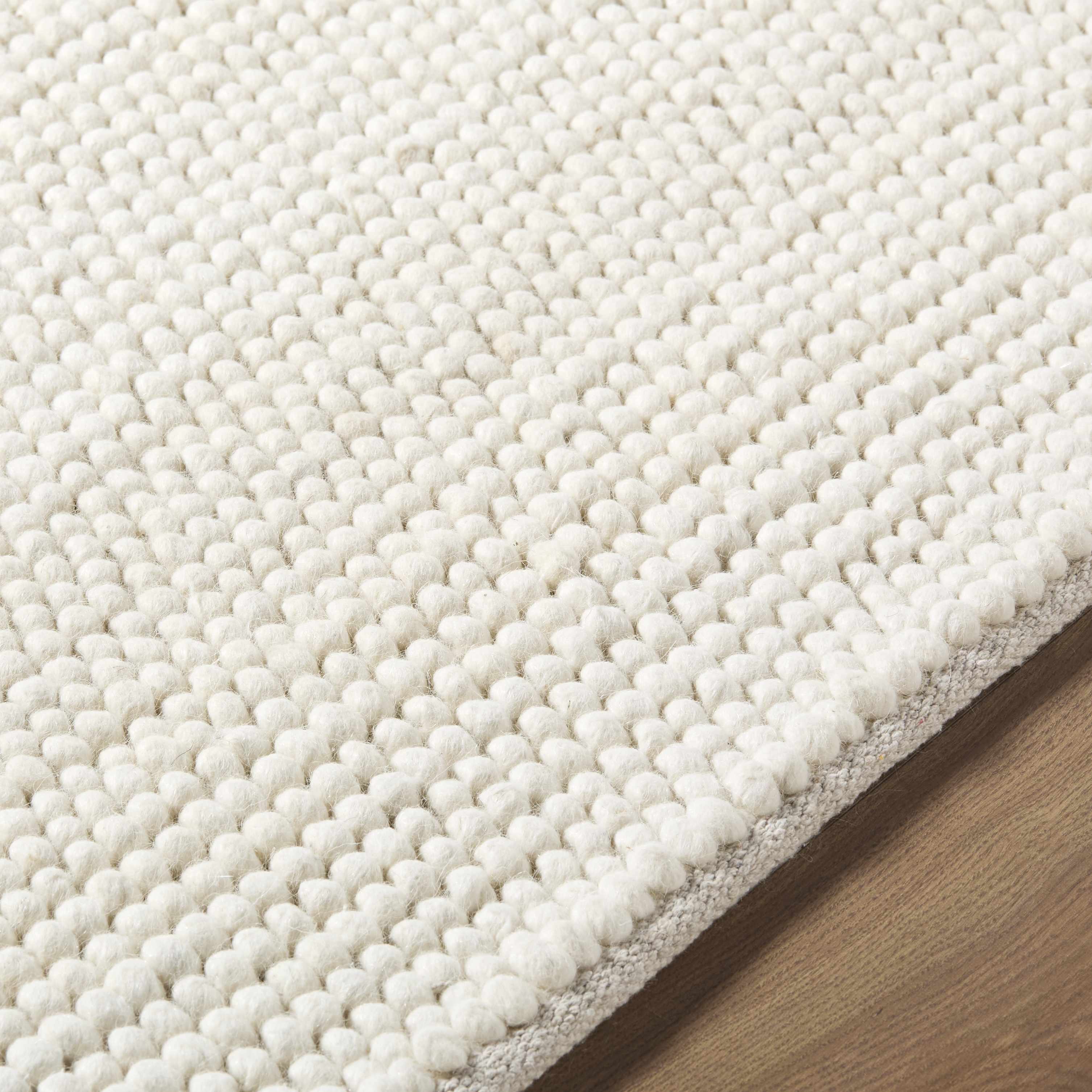 Clayne Beige Premium Wool Area Rug - Image 6