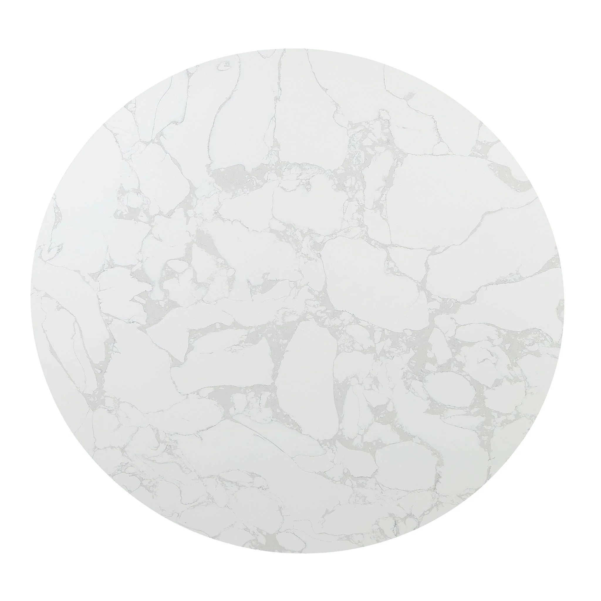 Clayten - Around Dining Table - Marble / Espresso - Image 2