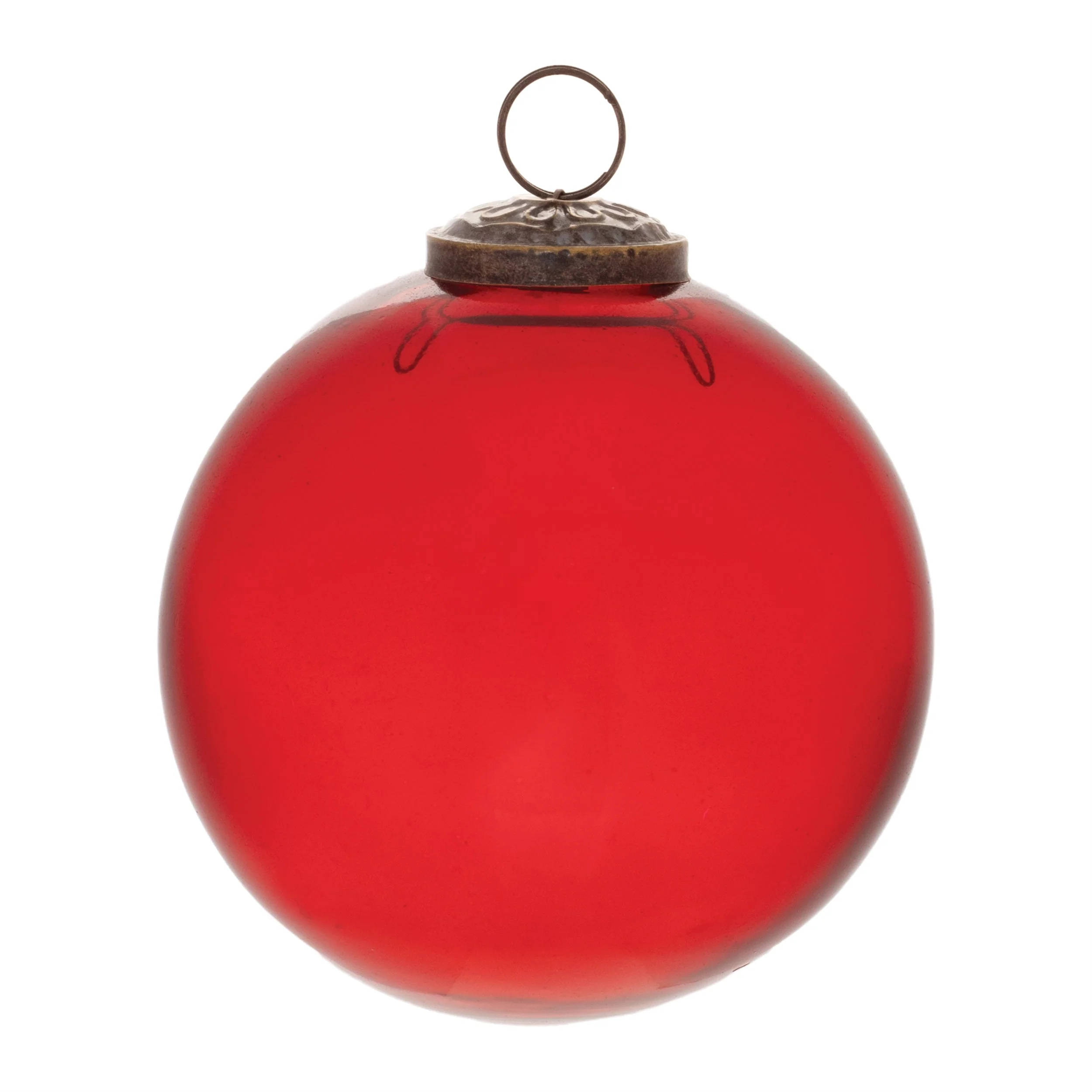 Clear glass ball ornament (set of 12) - Image 3