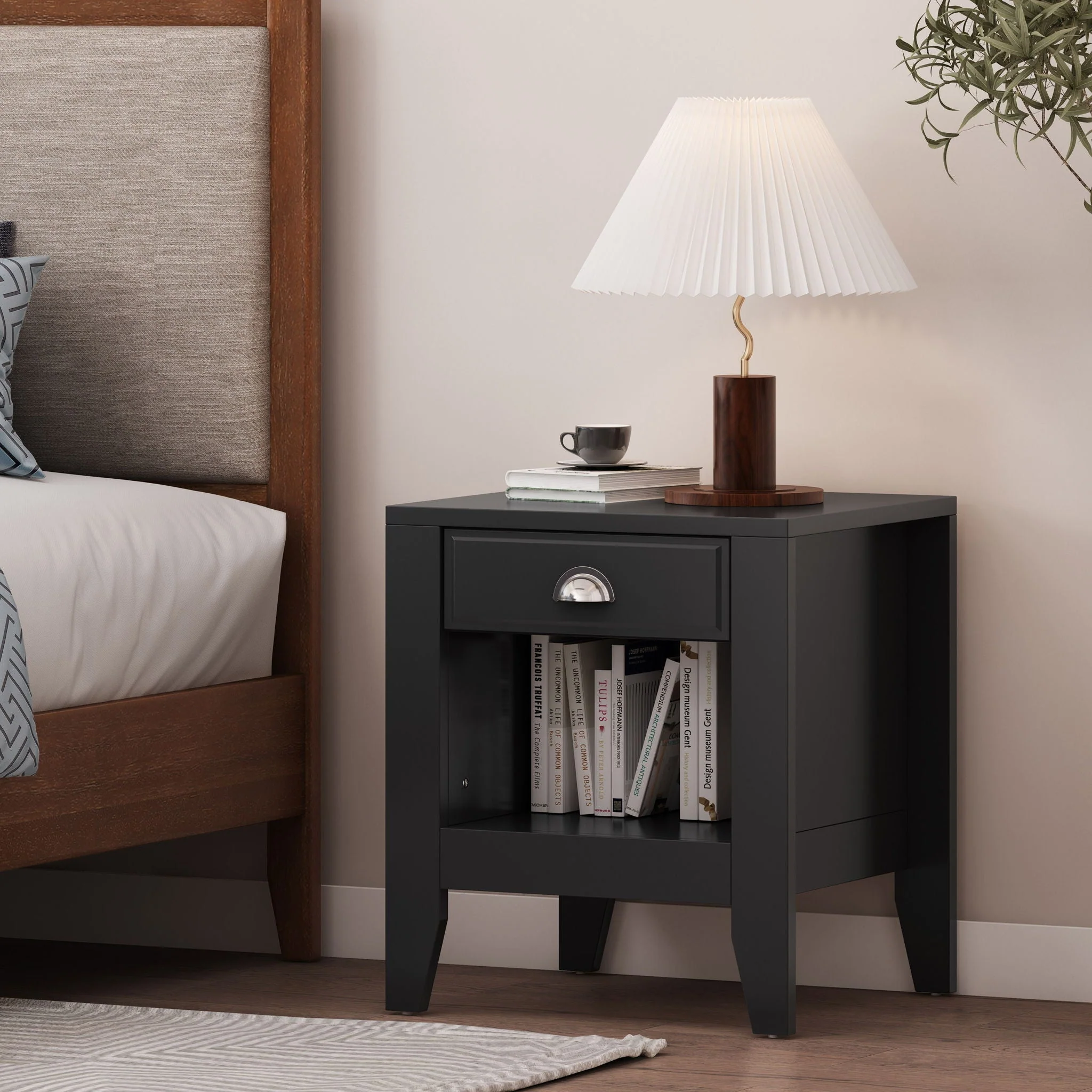 Cleary - Contemporary Nightstand With Drawer - Image 4