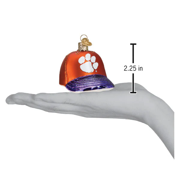 Clemson Baseball Cap Christmas Ornament - Image 4
