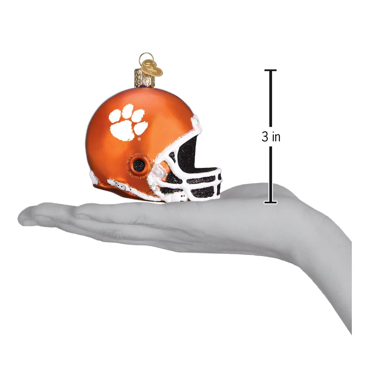 Clemson Helmet Ornament - Image 4