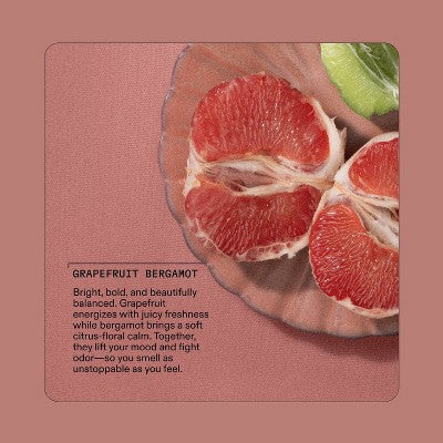 Cleo+Coco Body and Hair Antiperspirants and Deodorant Powder Grapefruit Bergamot 0.88oz - Image 9