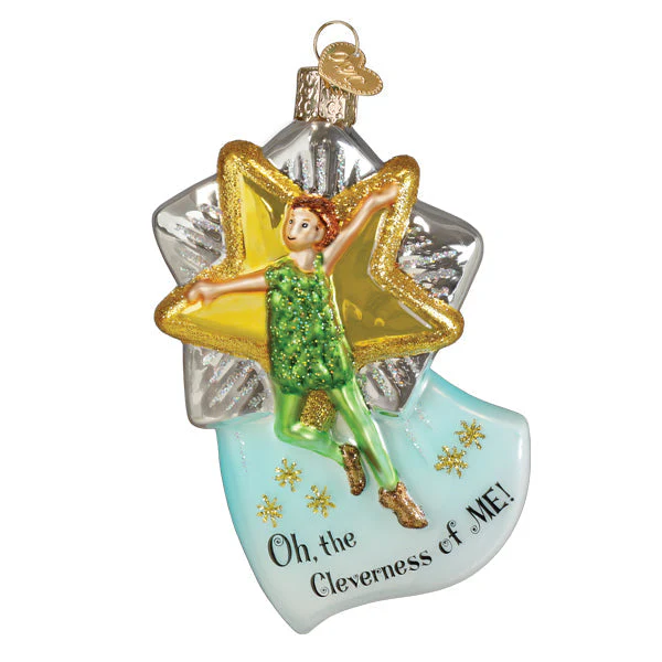 Clever Peter Pan Ornament - Image 2