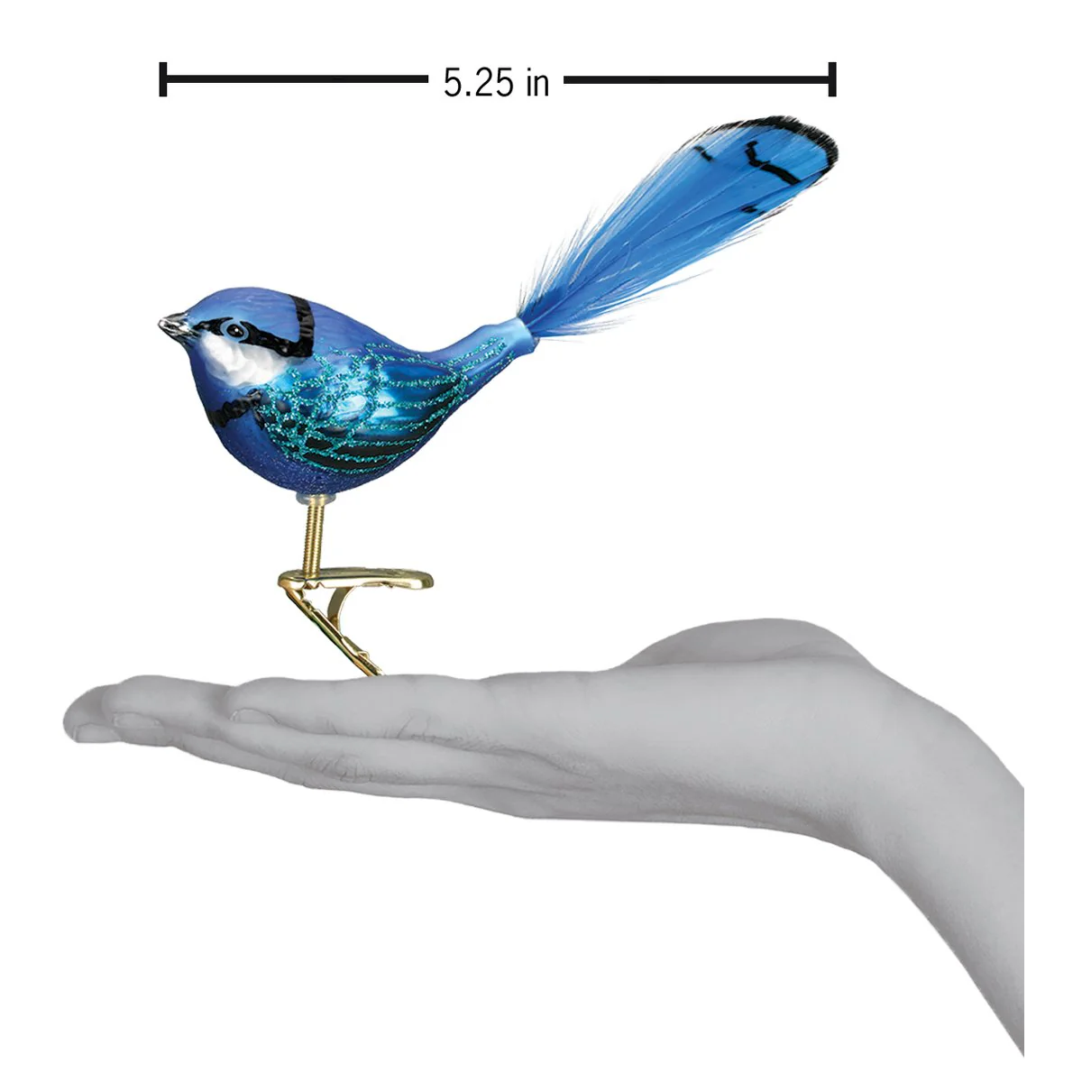 Clip-On Fairy Wren Ornament - Image 3
