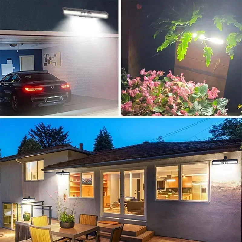 Clip-On Solar Motion Lights Outdoor 36 LED Waterproof Security Solar Fence Lamp - Image 6