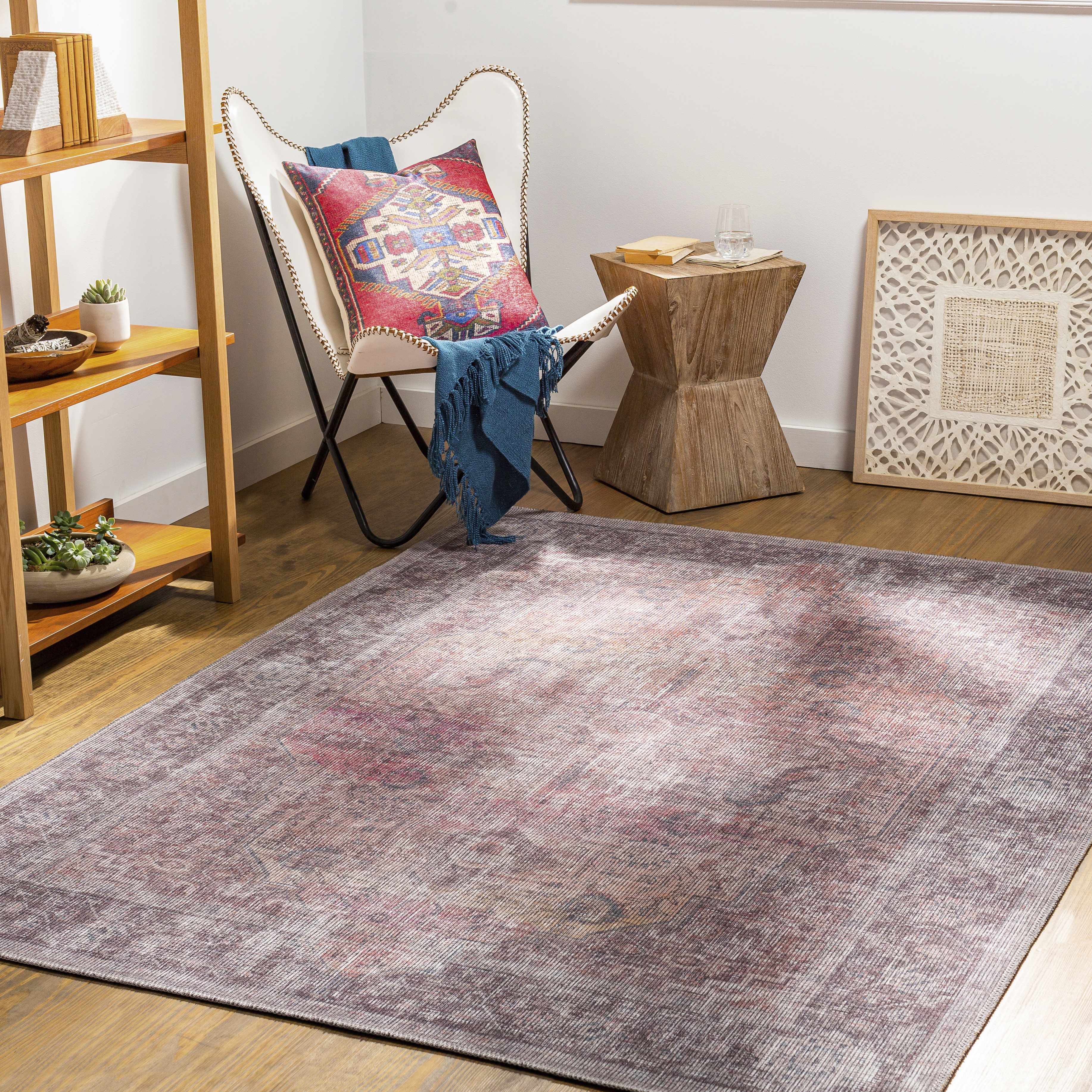 Clondalkin Washable Printed Jute Rug - Clearance - Image 2