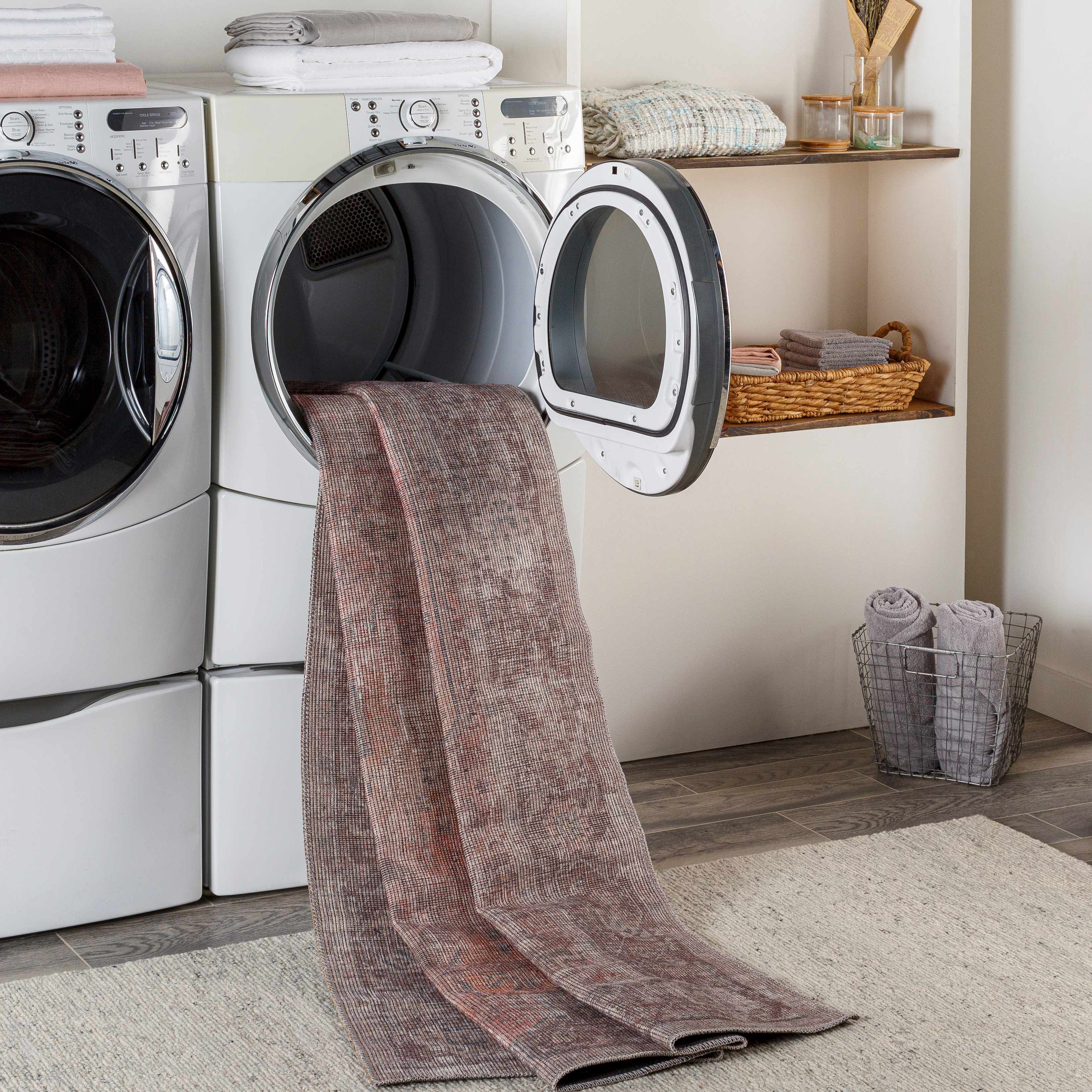 Clondalkin Washable Printed Jute Rug - Clearance - Image 9