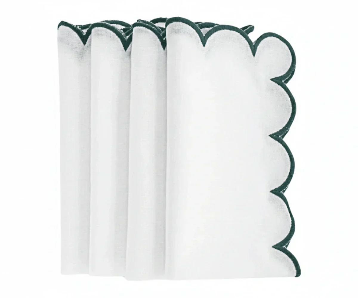 Cloth Green Napkins - Image 3