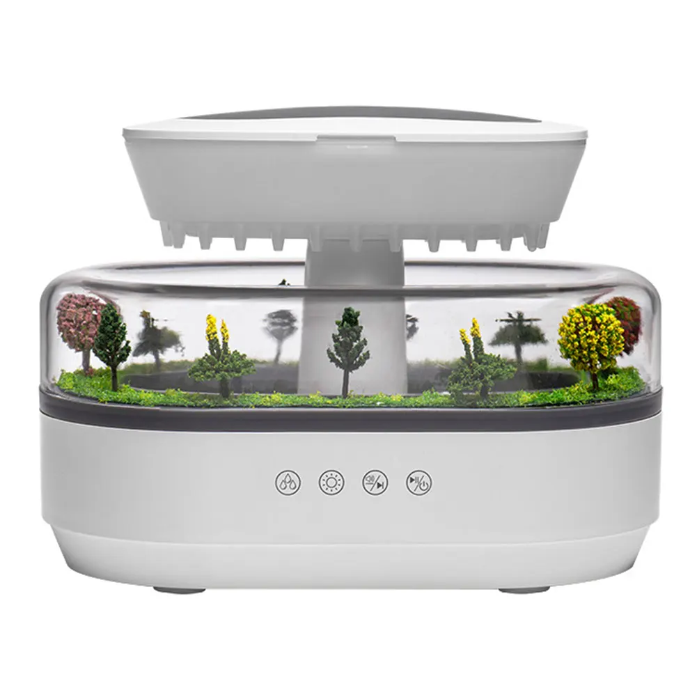Cloud Rain Humidifier Rainfall Aromatherapy Diffuser with 7 Color Light for Home - Image 7
