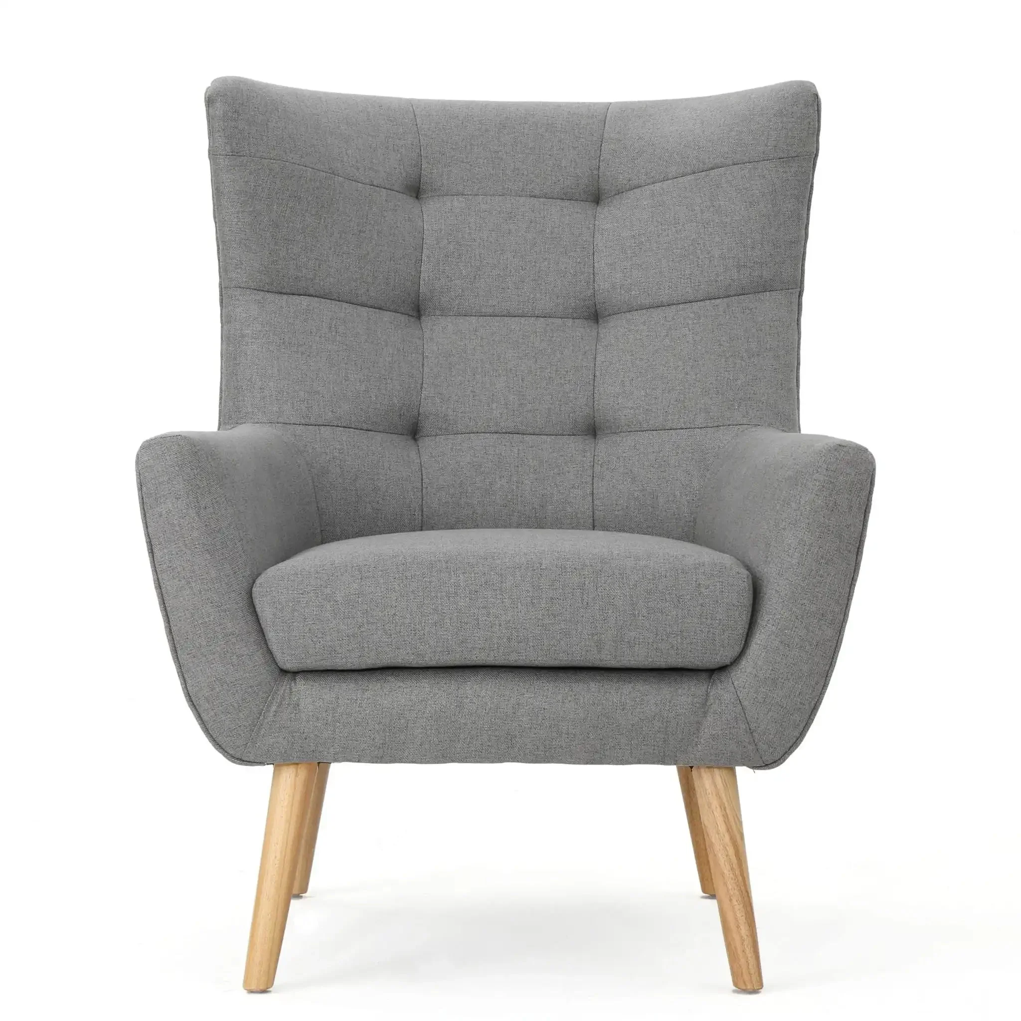 Club Chair With Rubberwood Legs - Image 9