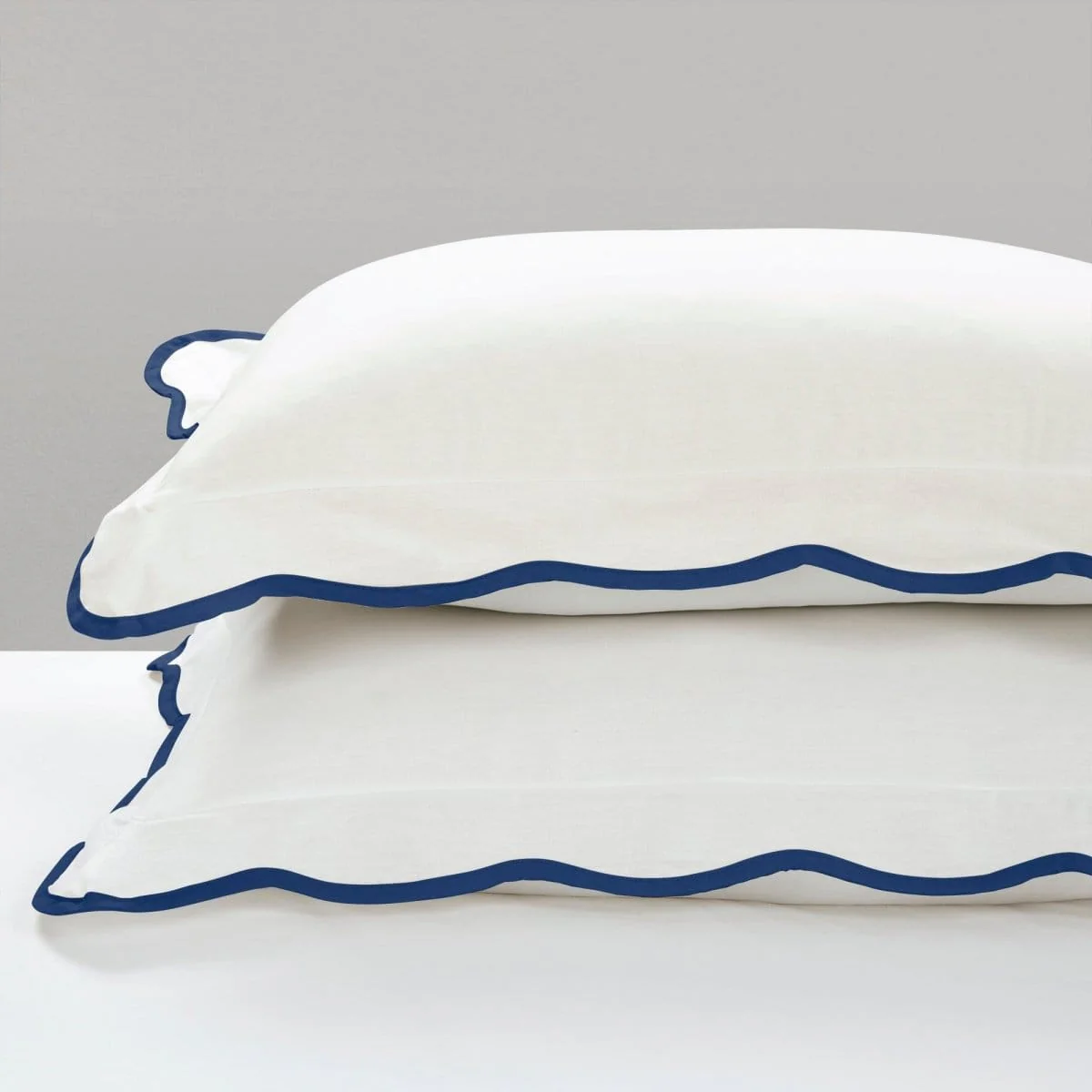 Coastal Chic Scalloped Edge 3 Piece Comforter Set - Image 15