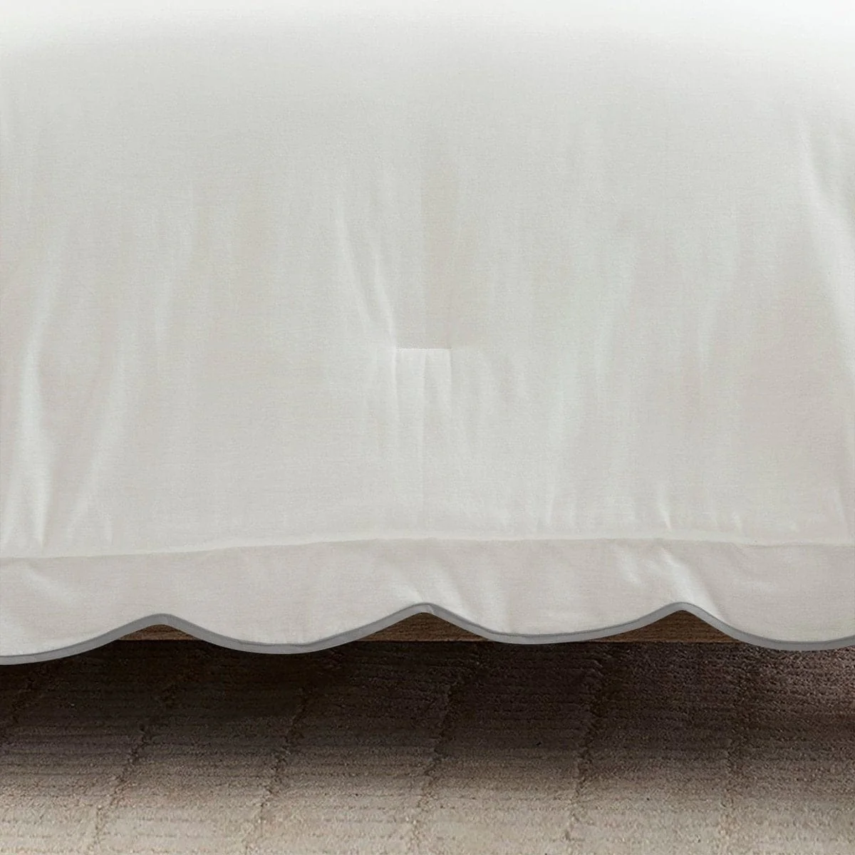 Coastal Chic Scalloped Edge 3 Piece Comforter Set - Image 7