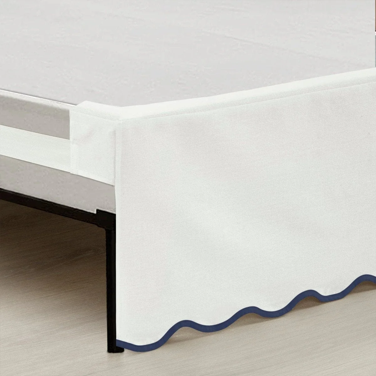 Coastal Chic Scalloped Edge Bed Skirt - Image 11