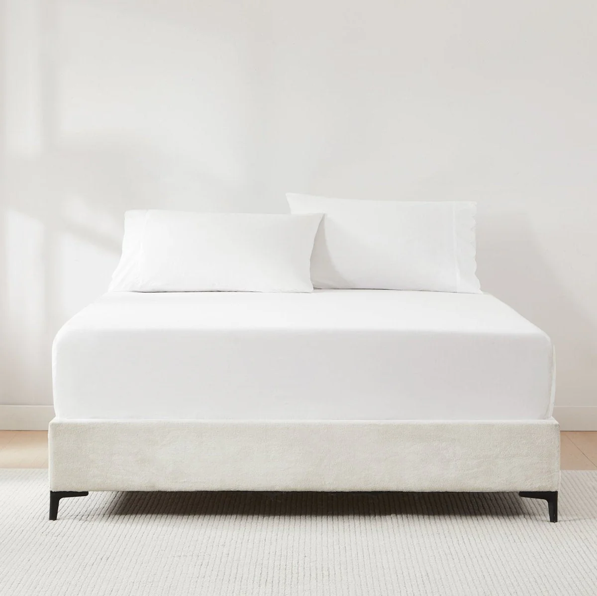 Coastal Chic Scalloped Edge Cotton Sheet Set - Image 56