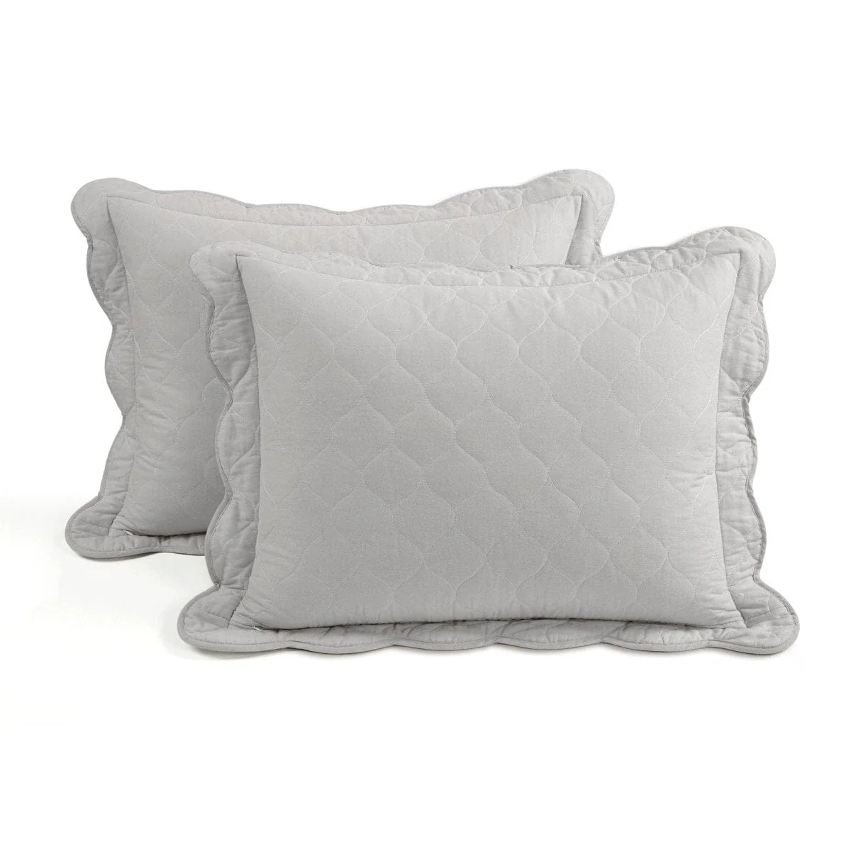 Coastal Chic Scalloped Edge Reversible Quilt 3 Piece Set - Image 23