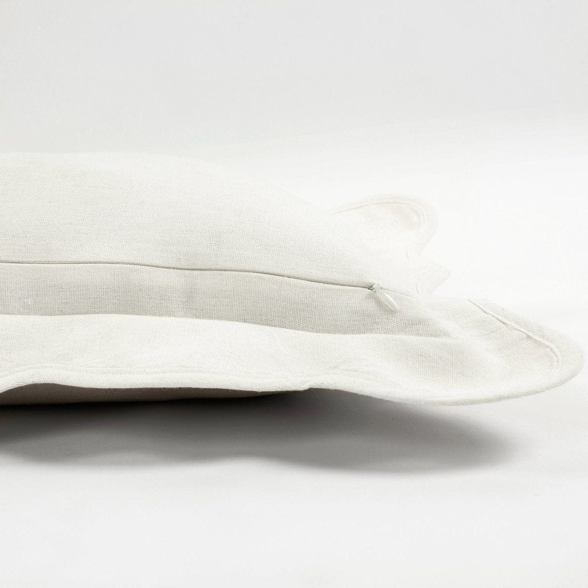 Coastal Chic Scalloped Edge Throw Pillow Cover - Image 40